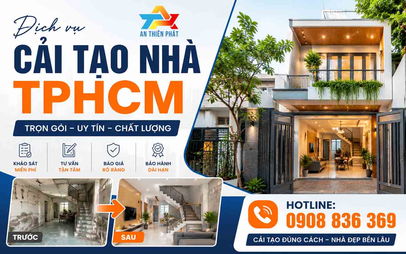 Dịch vụ cải tạo nhà TPHCM