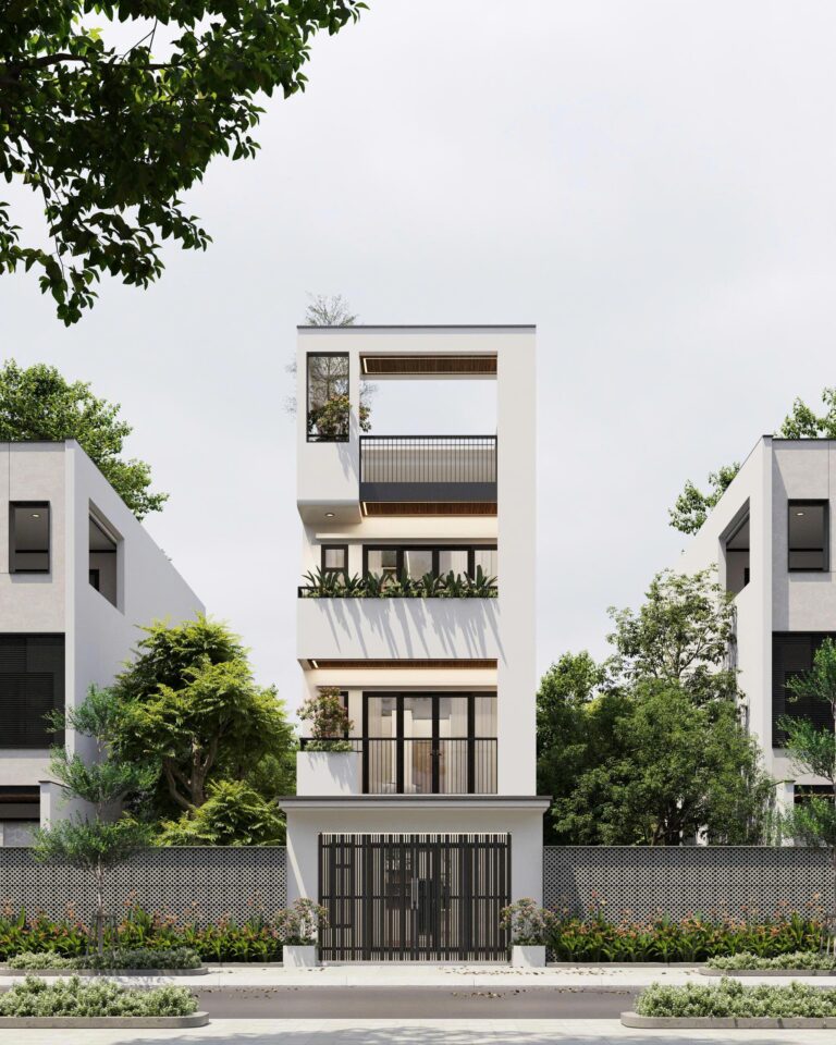 Nhà Phố hiện đại 1 trệt 2 lầu Sài Gòn