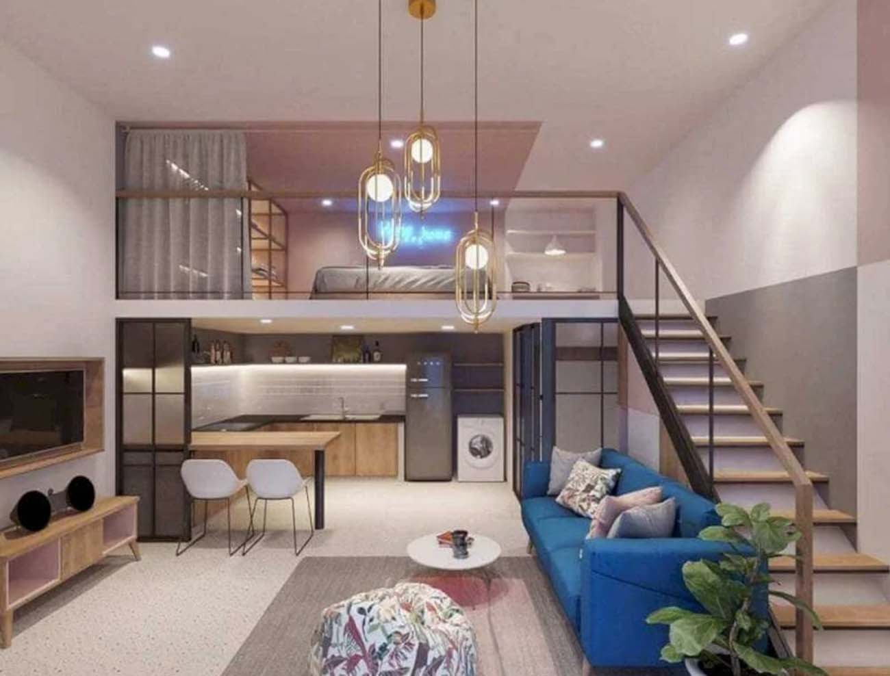 Nhà cấp 4 có gác lửng