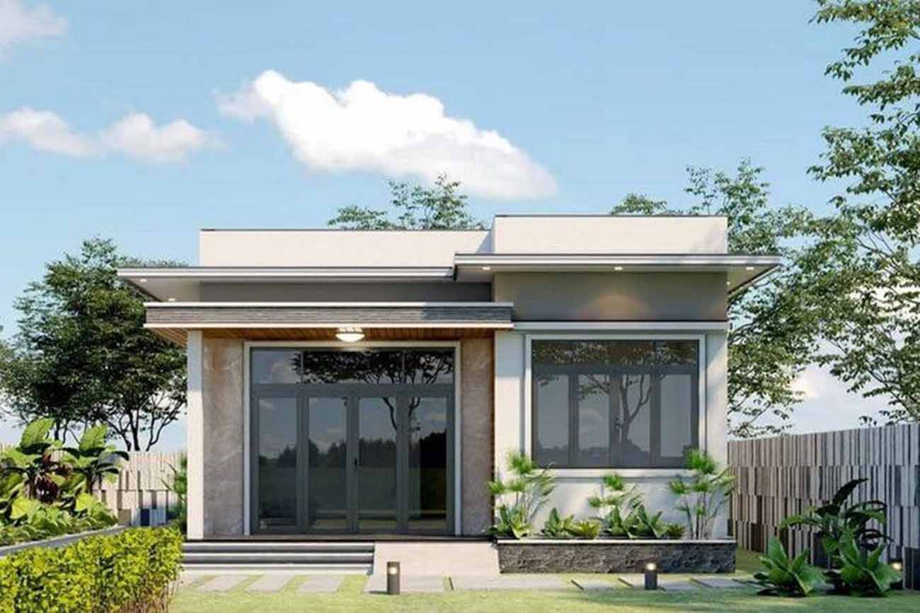 Nhà cấp 4 mái bằng