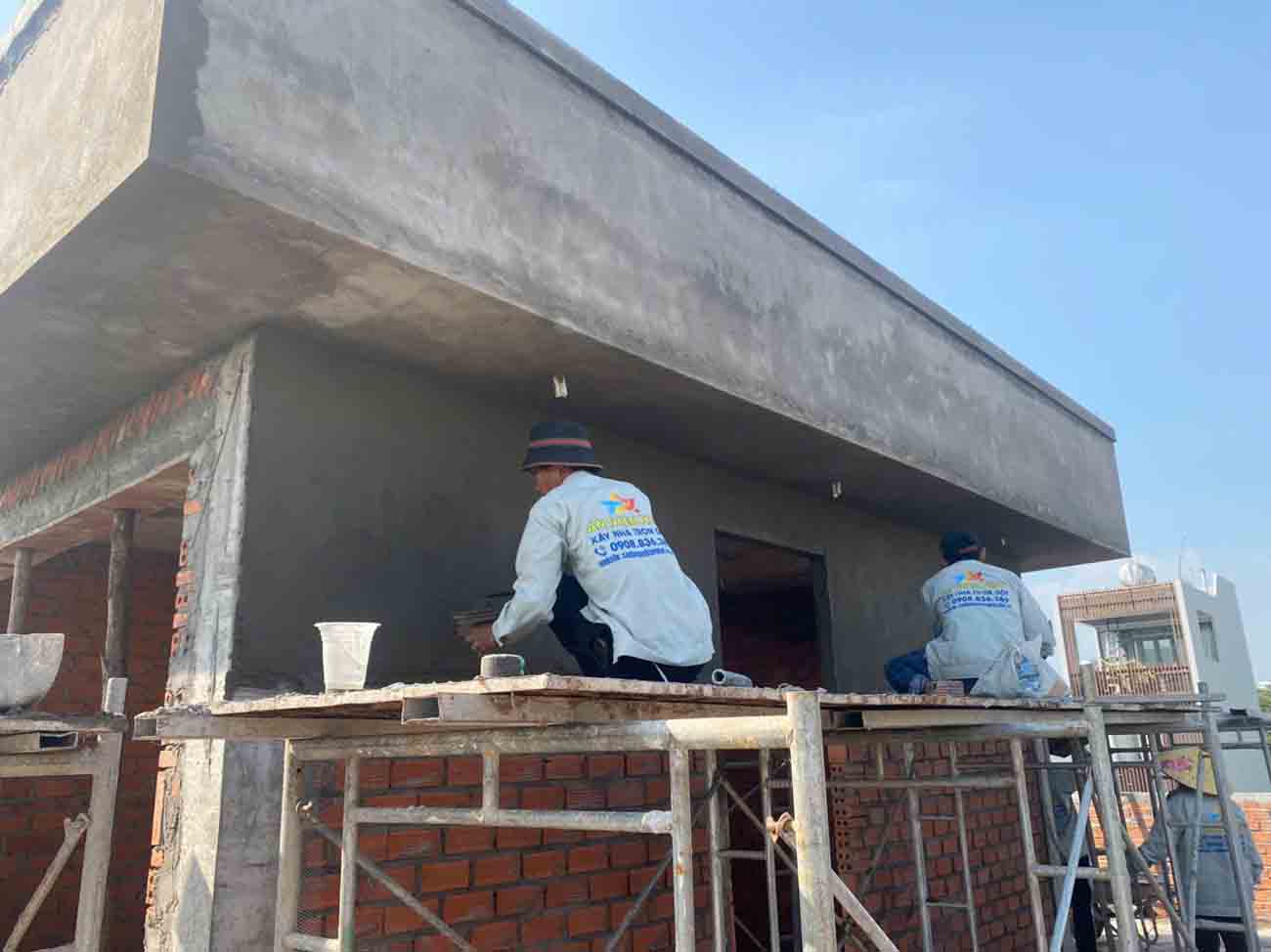 Quy trình xây nhà phần thô tại TPHCM