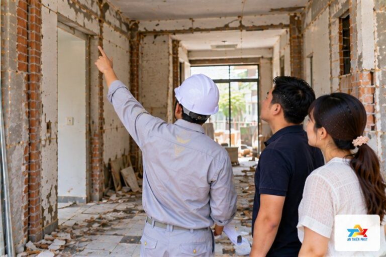 1. Yêu cầu khảo sát tận nơi, không báo giá qua ảnh – Cách hạn chế phát sinh trước khi ký hợp đồng
