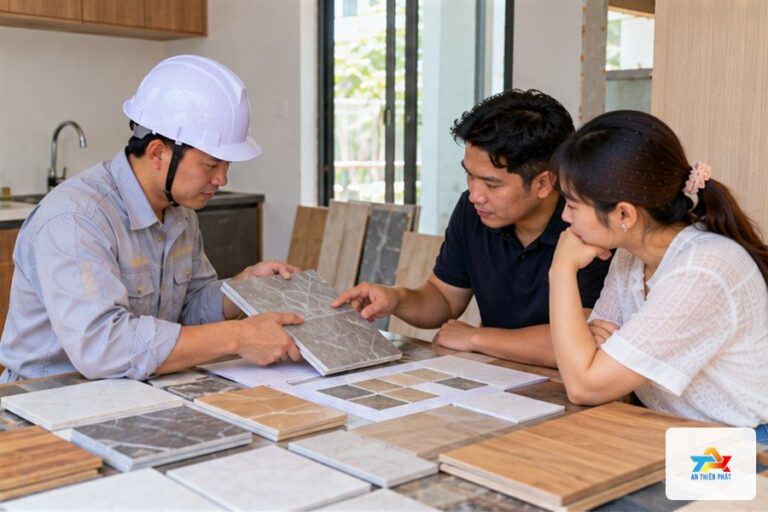 5. Chốt công năng và vật liệu trước khi khởi công – Cách hạn chế phát sinh trước khi ký hợp đồng