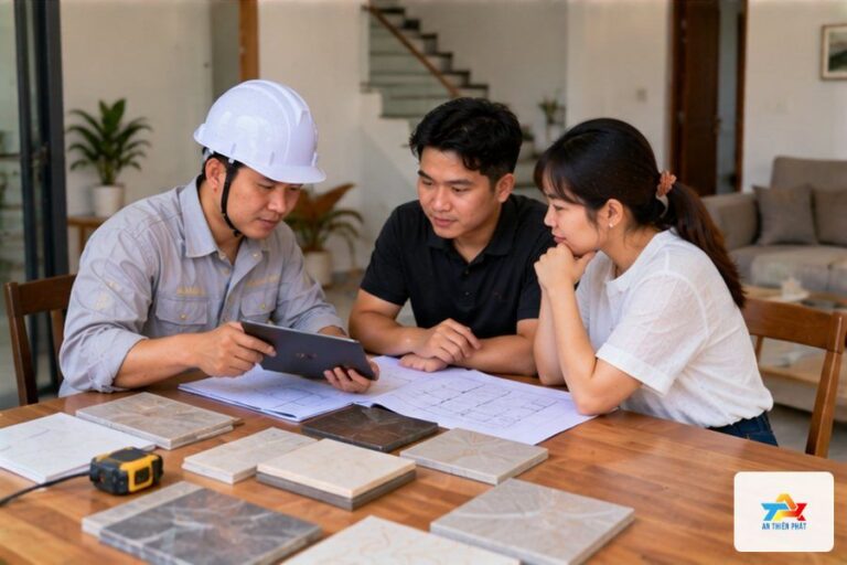 Bước 1 – Tiếp nhận nhu cầu sửa chữa – Quy trình sửa nhà trọn gói tại Thủ Đức