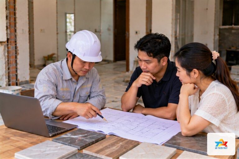 Bước 3 – Tư vấn phương án sửa chữa – Quy trình sửa nhà trọn gói tại Thủ Đức