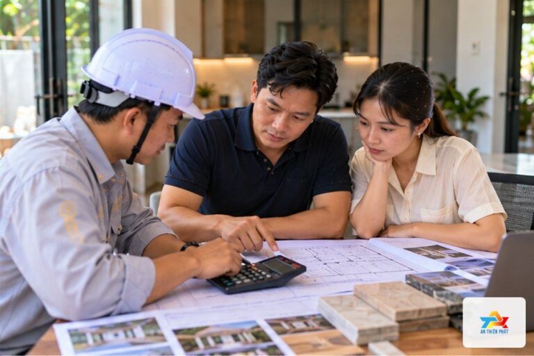 Bước 4: Lập dự toán chi phí