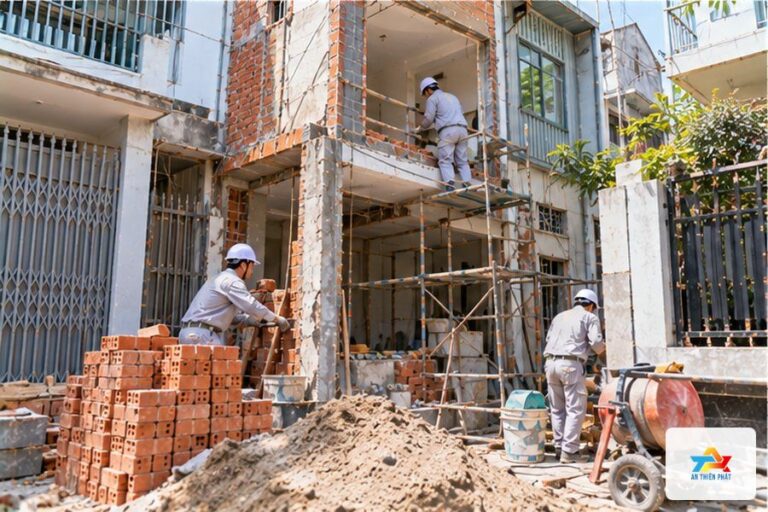 Cải tạo hay xây mới cái nào lợi với nhà phố liền vách?