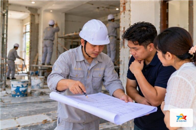 Có một đầu mối chịu trách nhiệm – Vì sao nên chọn sửa nhà trọn gói thay vì tự thuê từng đội?