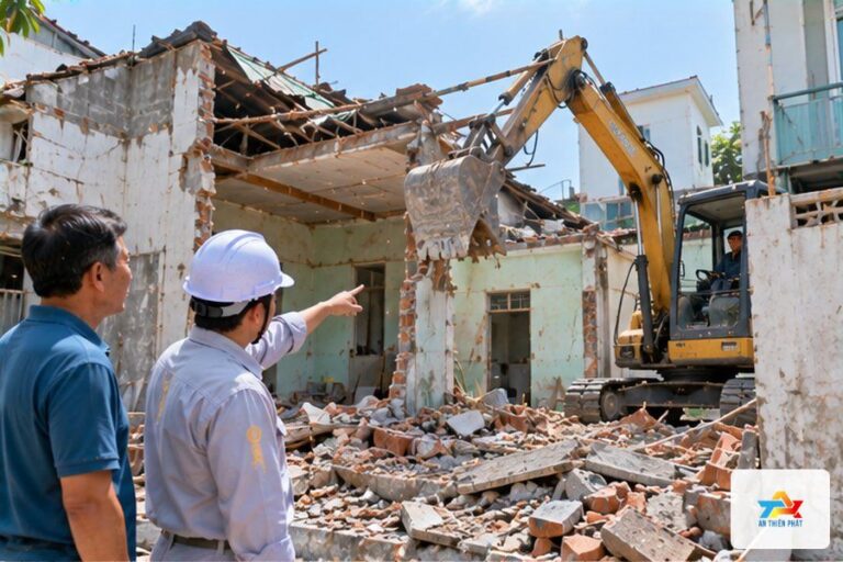 Gia đình muốn đập nhà cũ để xây mới