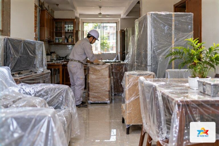 Giữ đồ đạc thế nào khi vừa ở vừa sửa nhà?