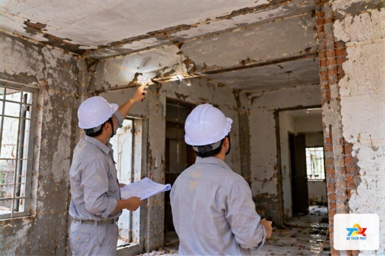 Hiện trạng nhà cũ khó đoán hết từ đầu – Những khó khăn thường gặp khi sửa nhà tại Thủ Đức