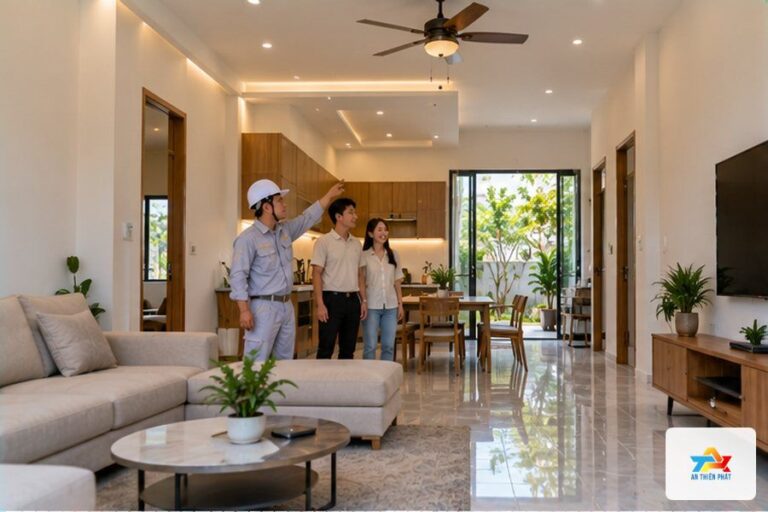 Không gian sinh hoạt thuận tiện