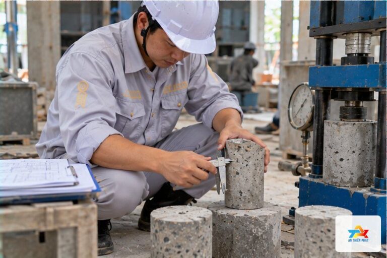Muốn xem phiếu nén mẫu bê tông của công trình đã làm? Gọi và hỏi.
