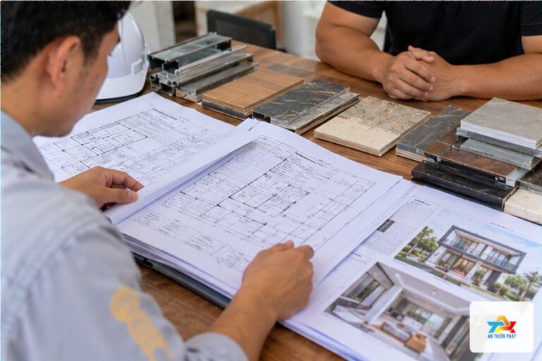 Nhận dự toán bóc tách theo bản vẽ, kèm danh mục vật tư ghi tên hãng