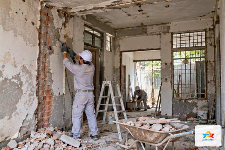 Sửa chữa nhà xuống cấp tại Thủ Đức – Dịch vụ sửa nhà trọn gói tại Thủ Đức gồm những hạng mục nào?