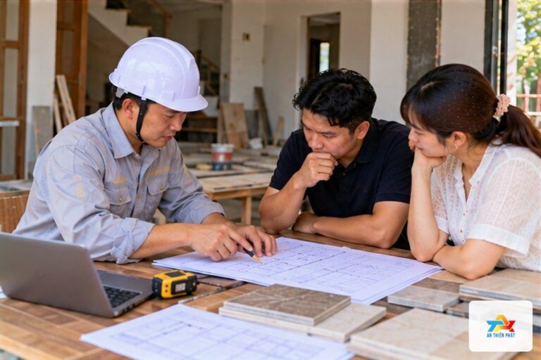 Sửa nhà cũ cần lưu ý gì khi làm việc với nhà thầu?