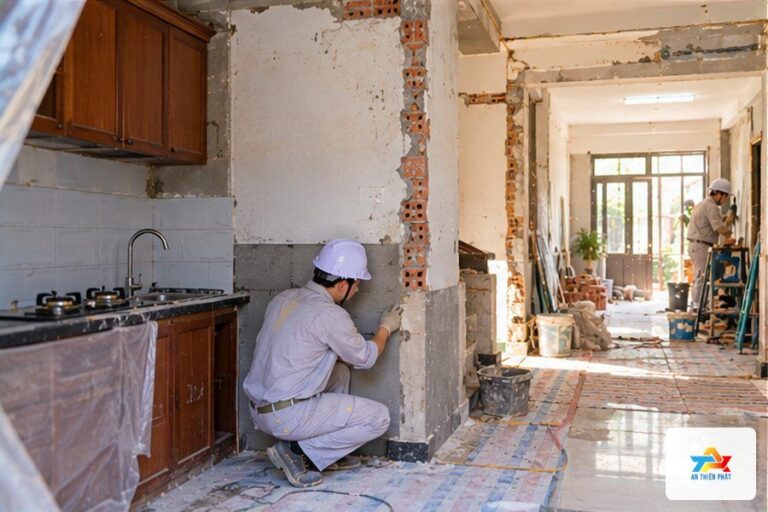 Sửa nhà cuốn chiếu là gì, chia khu thế nào?