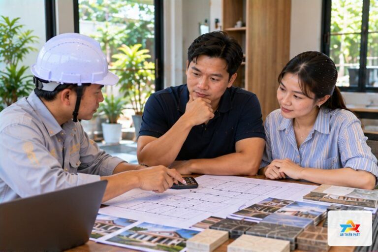 Tư vấn theo ngân sách của gia chủ