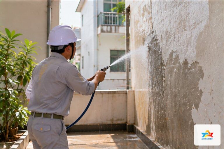 Vài cách tự kiểm tra trước khi gọi thợ – Cách xác định nguồn thấm tường giáp nhà bên cạnh