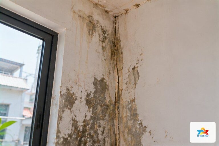 Vì sao tường giáp ranh hay bị thấm?